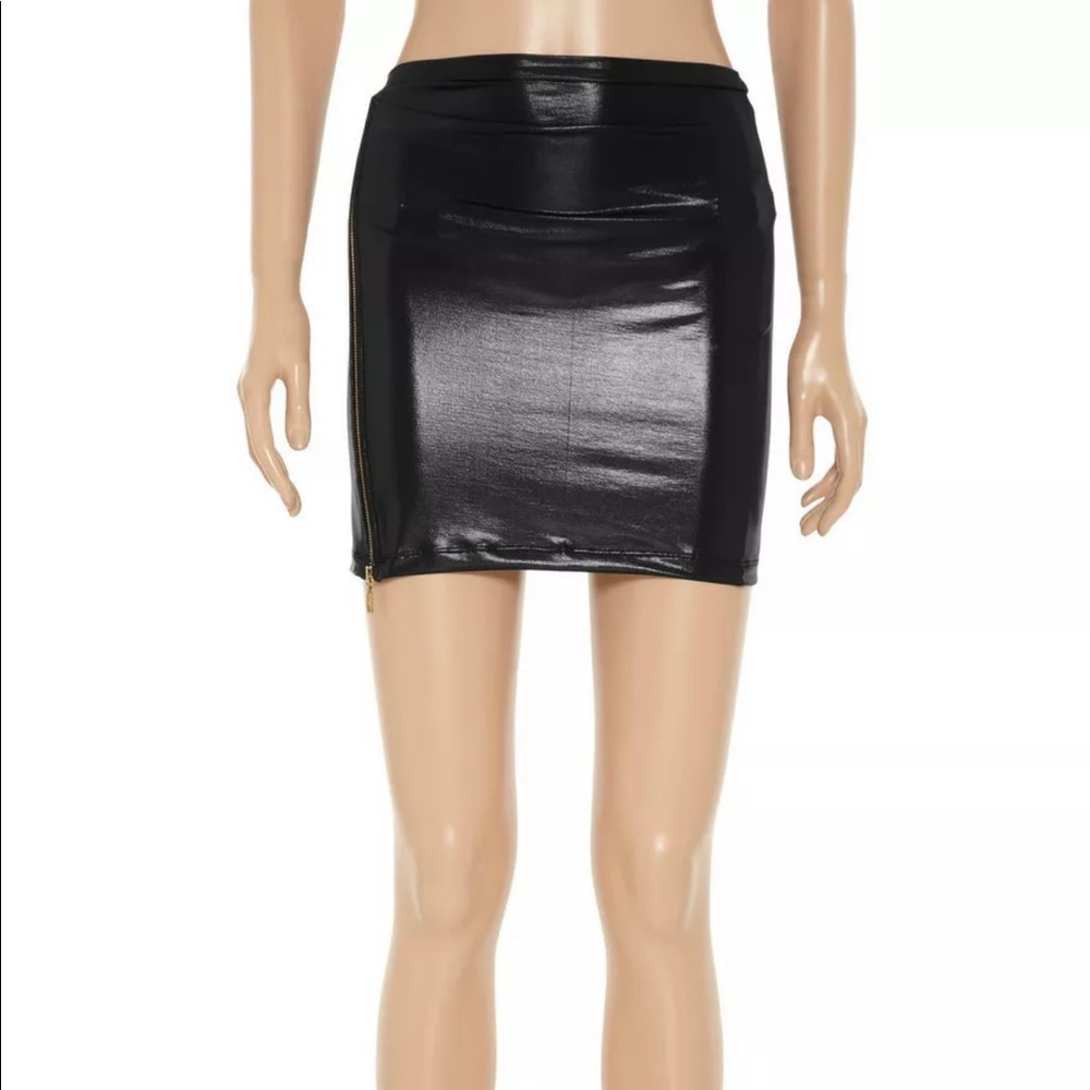 Balmain beachwear mini skirt, size M. NWT